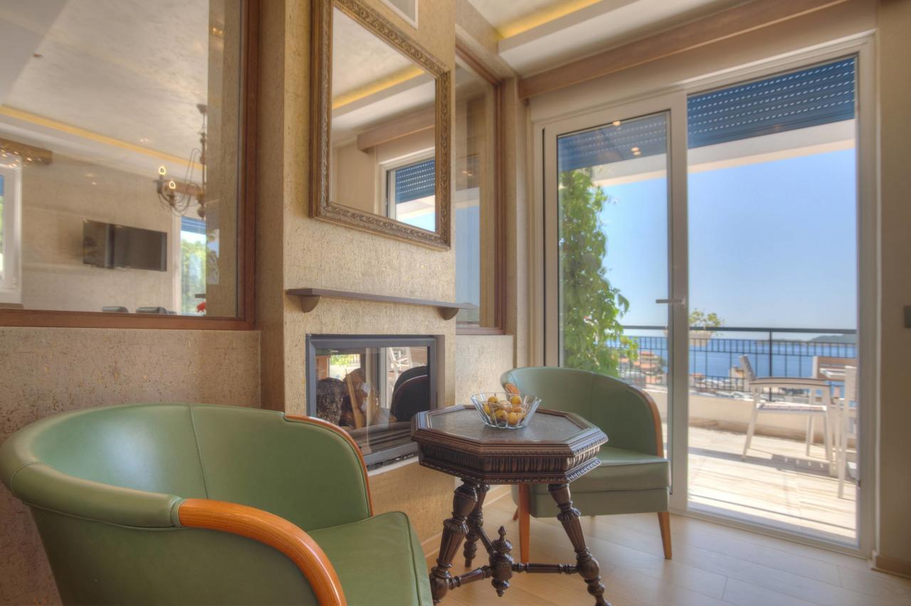 Hotel Villa Katarina Pržno Dış mekan fotoğraf