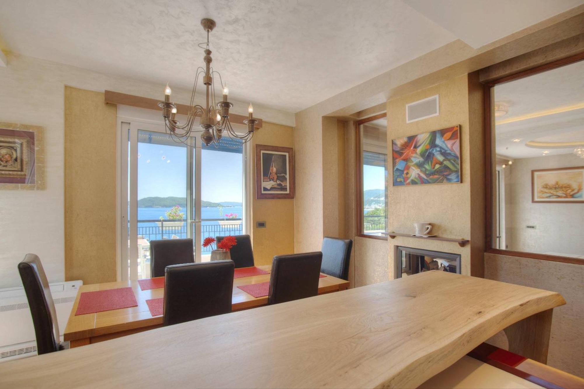 Hotel Villa Katarina Pržno Dış mekan fotoğraf